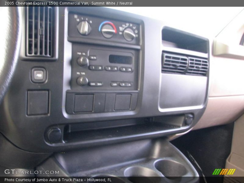 Summit White / Neutral 2005 Chevrolet Express 1500 Commercial Van