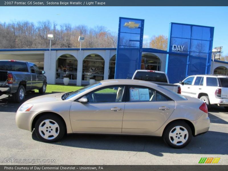 Sedona Beige Metallic / Light Taupe 2007 Pontiac G6 Sedan
