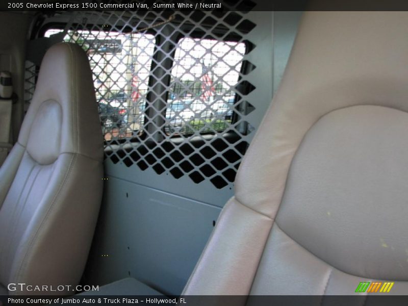 Summit White / Neutral 2005 Chevrolet Express 1500 Commercial Van