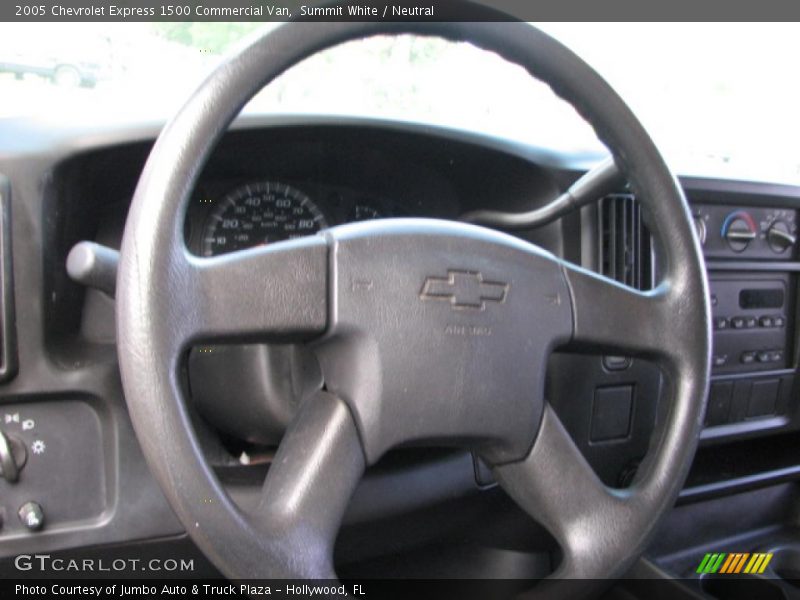 Summit White / Neutral 2005 Chevrolet Express 1500 Commercial Van