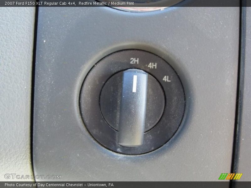 Redfire Metallic / Medium Flint 2007 Ford F150 XLT Regular Cab 4x4