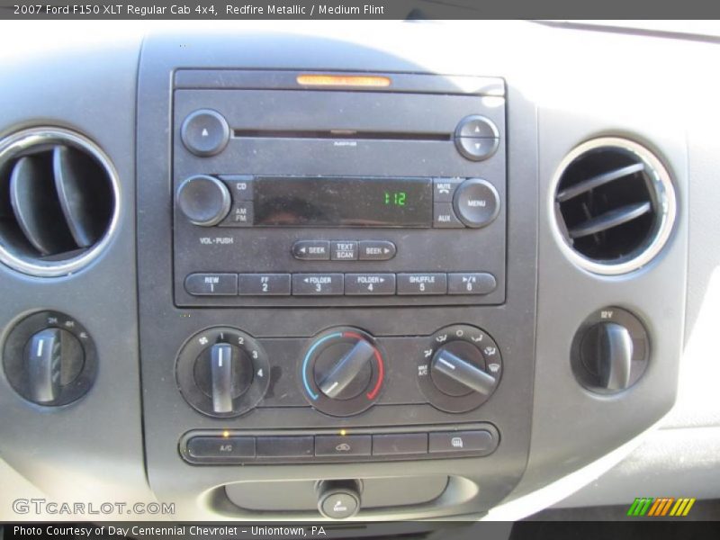 Redfire Metallic / Medium Flint 2007 Ford F150 XLT Regular Cab 4x4