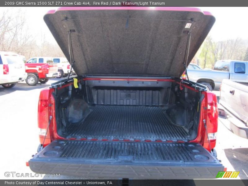 Fire Red / Dark Titanium/Light Titanium 2009 GMC Sierra 1500 SLT Z71 Crew Cab 4x4