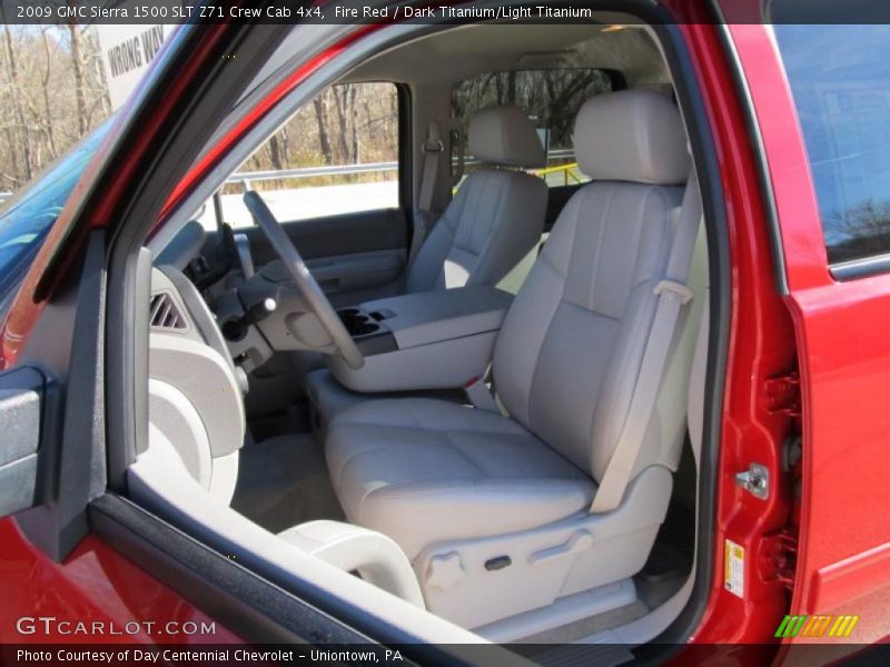  2009 Sierra 1500 SLT Z71 Crew Cab 4x4 Dark Titanium/Light Titanium Interior