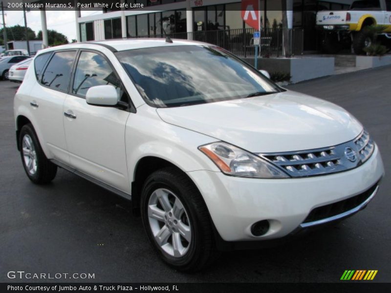 Pearl White / Cafe Latte 2006 Nissan Murano S