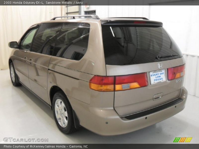 Sandstone Metallic / Ivory 2003 Honda Odyssey EX-L