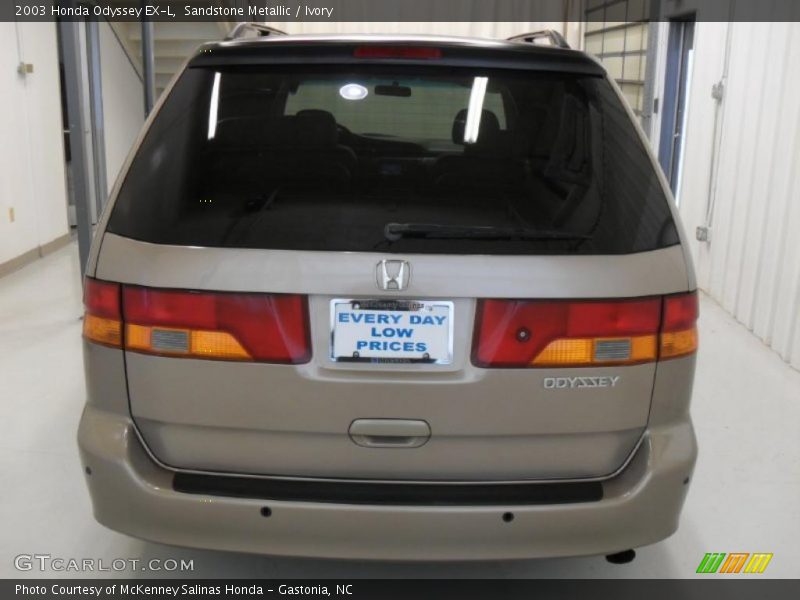 Sandstone Metallic / Ivory 2003 Honda Odyssey EX-L