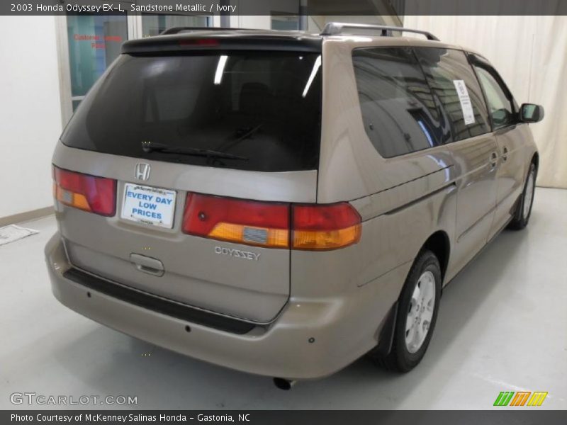 Sandstone Metallic / Ivory 2003 Honda Odyssey EX-L