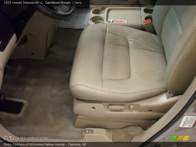 Sandstone Metallic / Ivory 2003 Honda Odyssey EX-L