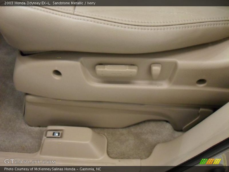 Sandstone Metallic / Ivory 2003 Honda Odyssey EX-L