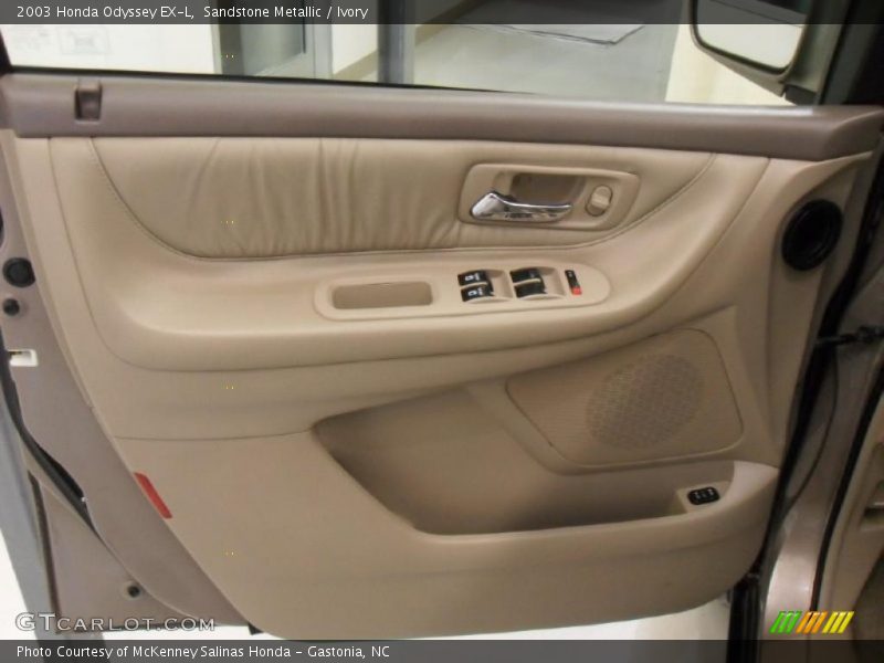 Sandstone Metallic / Ivory 2003 Honda Odyssey EX-L