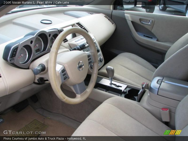 Pearl White / Cafe Latte 2006 Nissan Murano S