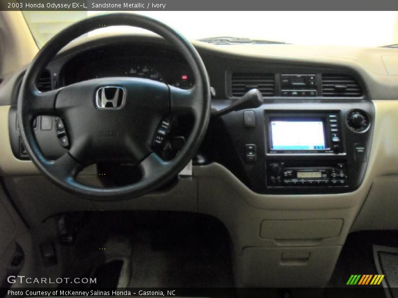 Dashboard of 2003 Odyssey EX-L