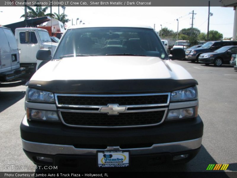 Silver Birch Metallic / Dark Charcoal 2006 Chevrolet Silverado 2500HD LT Crew Cab