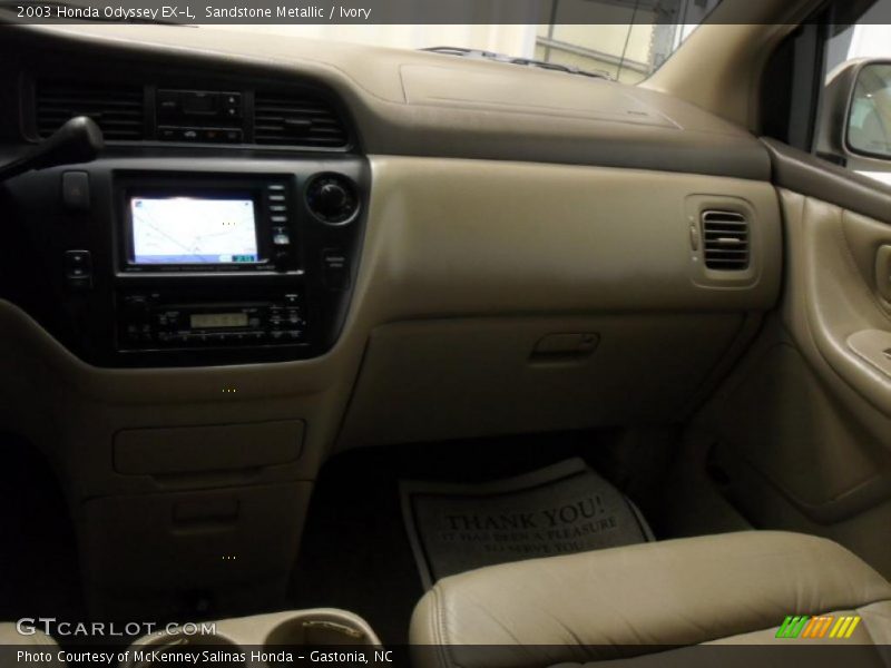 Sandstone Metallic / Ivory 2003 Honda Odyssey EX-L