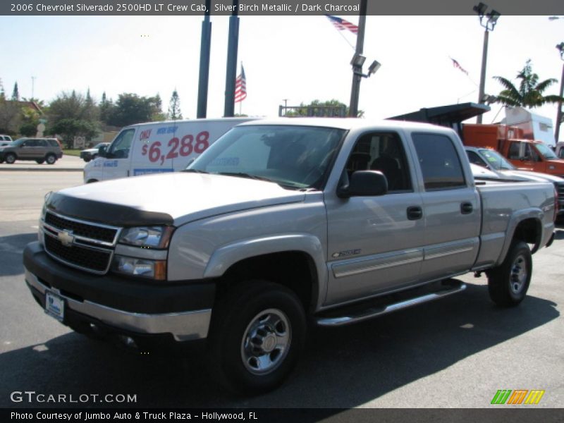 Silver Birch Metallic / Dark Charcoal 2006 Chevrolet Silverado 2500HD LT Crew Cab