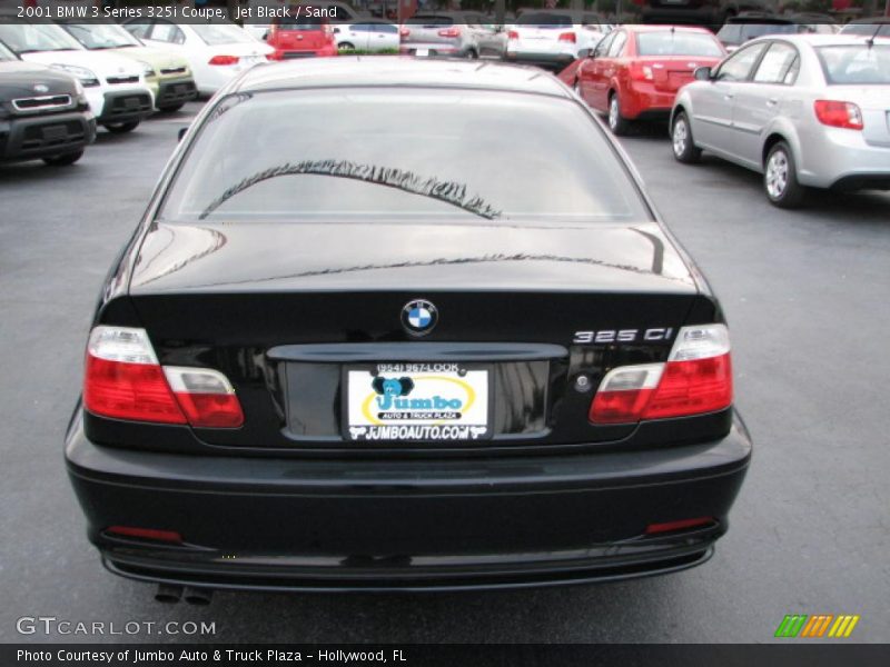 Jet Black / Sand 2001 BMW 3 Series 325i Coupe