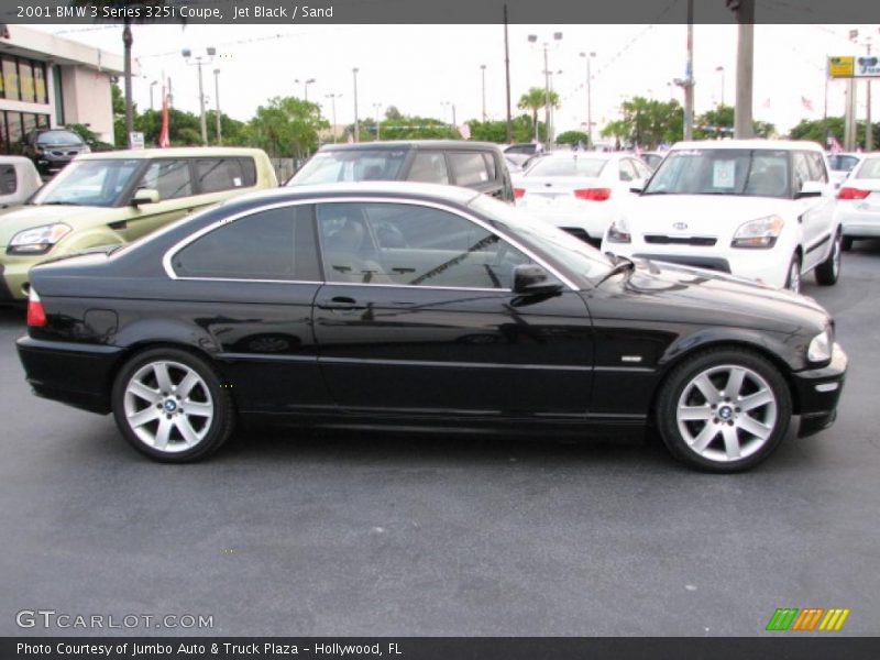 Jet Black / Sand 2001 BMW 3 Series 325i Coupe