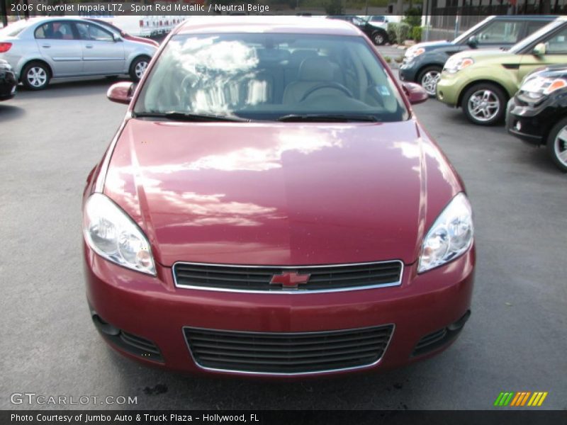 Sport Red Metallic / Neutral Beige 2006 Chevrolet Impala LTZ