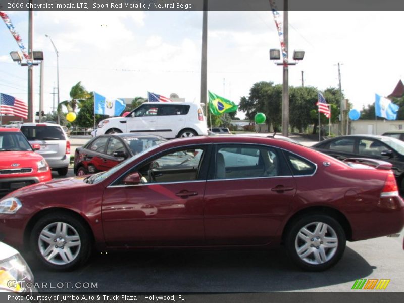 Sport Red Metallic / Neutral Beige 2006 Chevrolet Impala LTZ