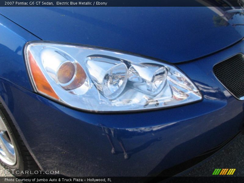Electric Blue Metallic / Ebony 2007 Pontiac G6 GT Sedan