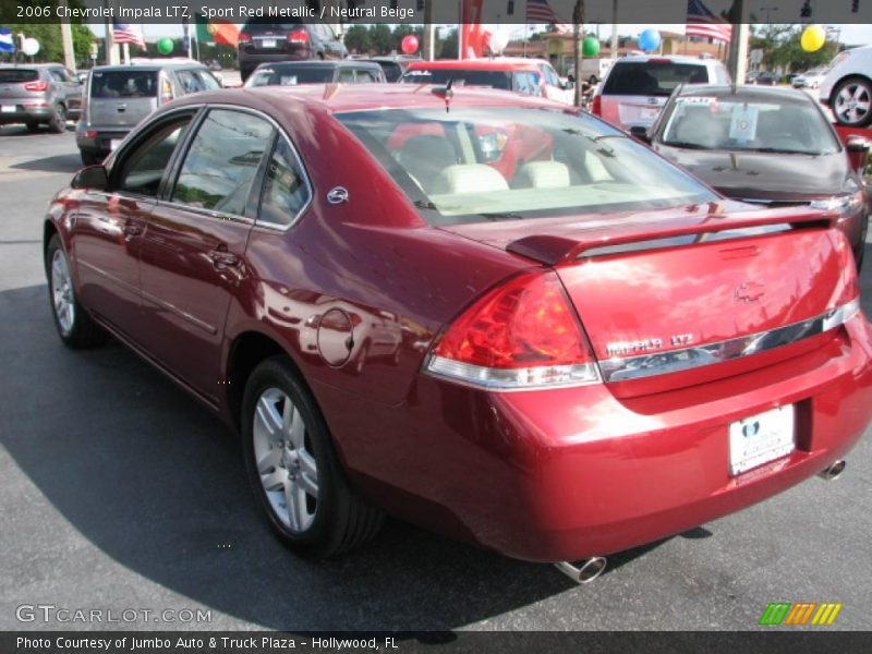 Sport Red Metallic / Neutral Beige 2006 Chevrolet Impala LTZ