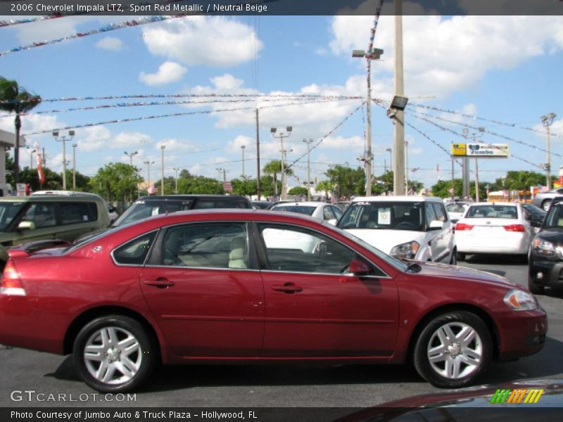 Sport Red Metallic / Neutral Beige 2006 Chevrolet Impala LTZ