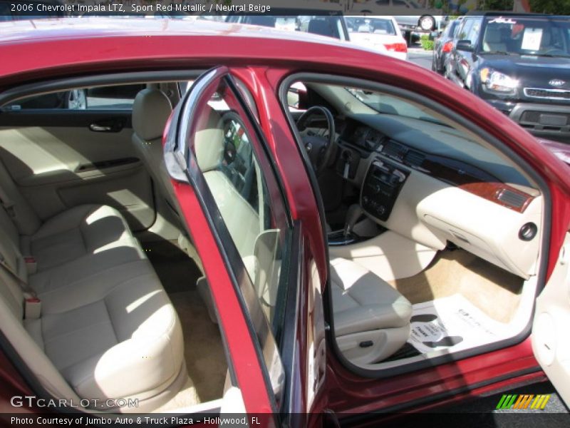 Sport Red Metallic / Neutral Beige 2006 Chevrolet Impala LTZ