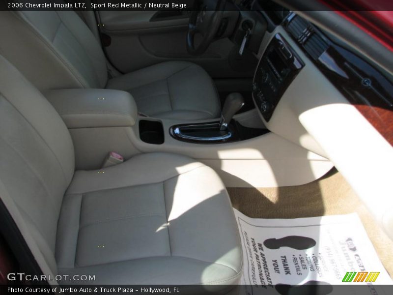 Sport Red Metallic / Neutral Beige 2006 Chevrolet Impala LTZ