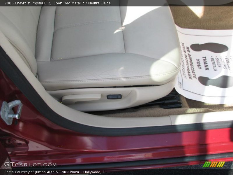 Sport Red Metallic / Neutral Beige 2006 Chevrolet Impala LTZ