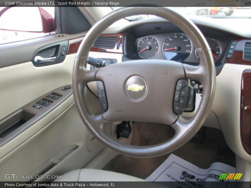 Sport Red Metallic / Neutral Beige 2006 Chevrolet Impala LTZ