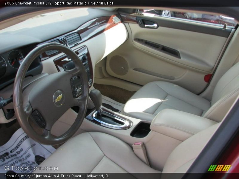 Sport Red Metallic / Neutral Beige 2006 Chevrolet Impala LTZ