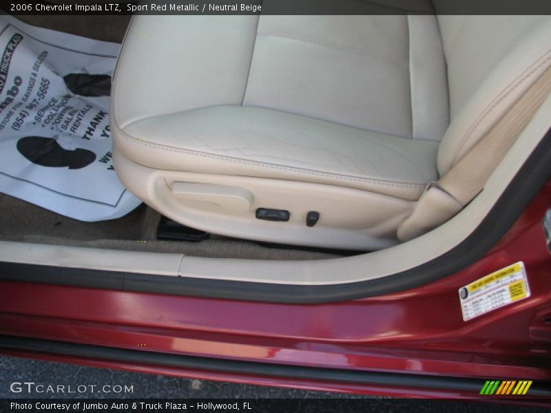 Sport Red Metallic / Neutral Beige 2006 Chevrolet Impala LTZ