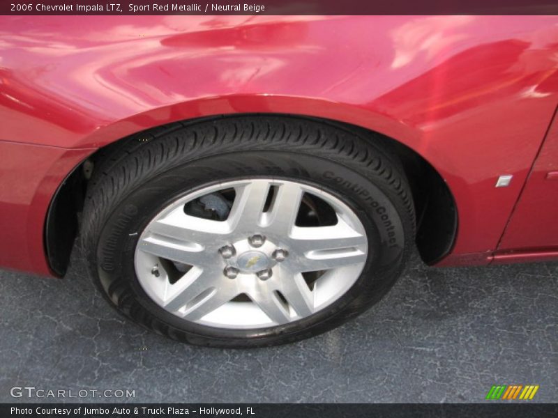 Sport Red Metallic / Neutral Beige 2006 Chevrolet Impala LTZ