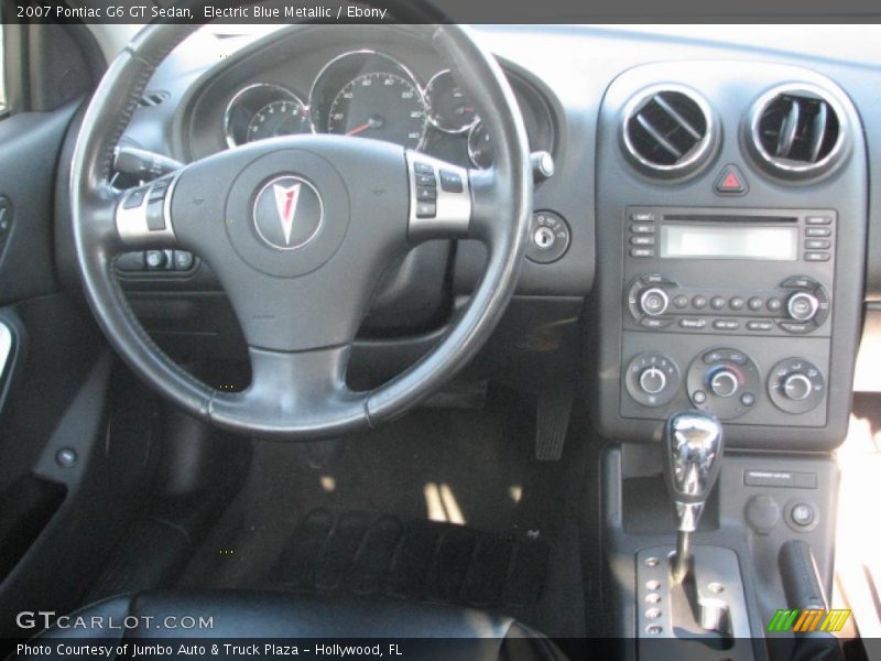 Electric Blue Metallic / Ebony 2007 Pontiac G6 GT Sedan