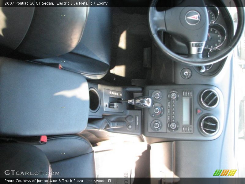 Electric Blue Metallic / Ebony 2007 Pontiac G6 GT Sedan