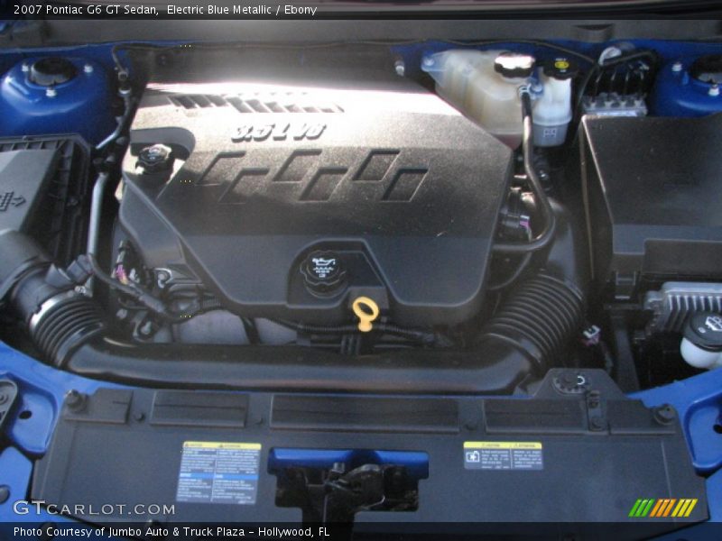 Electric Blue Metallic / Ebony 2007 Pontiac G6 GT Sedan