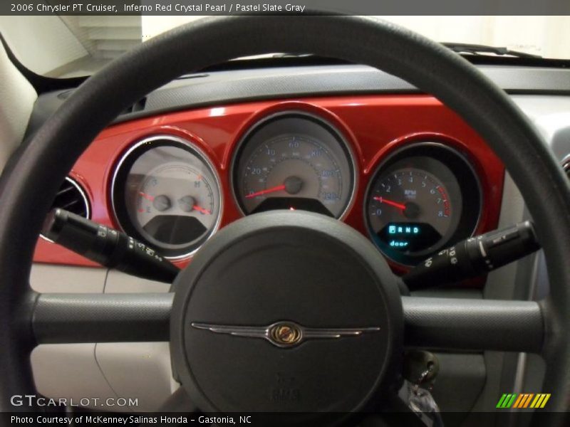 Inferno Red Crystal Pearl / Pastel Slate Gray 2006 Chrysler PT Cruiser