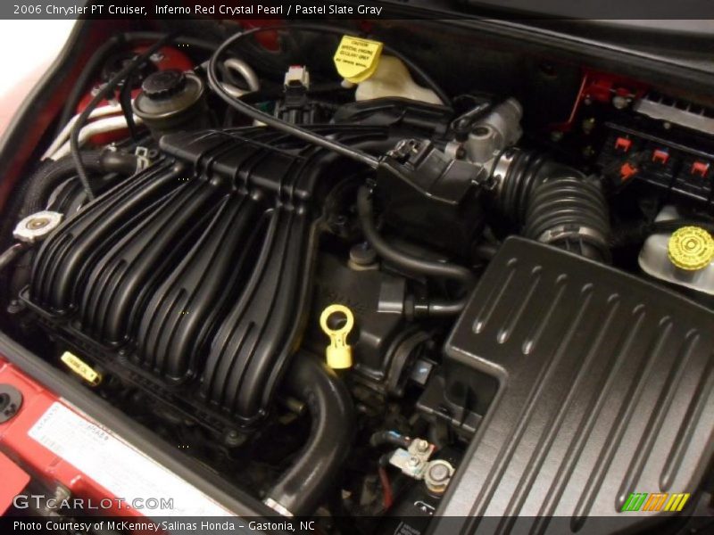Inferno Red Crystal Pearl / Pastel Slate Gray 2006 Chrysler PT Cruiser