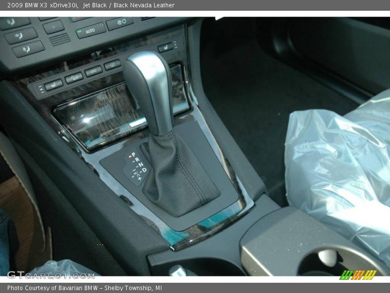 Jet Black / Black Nevada Leather 2009 BMW X3 xDrive30i