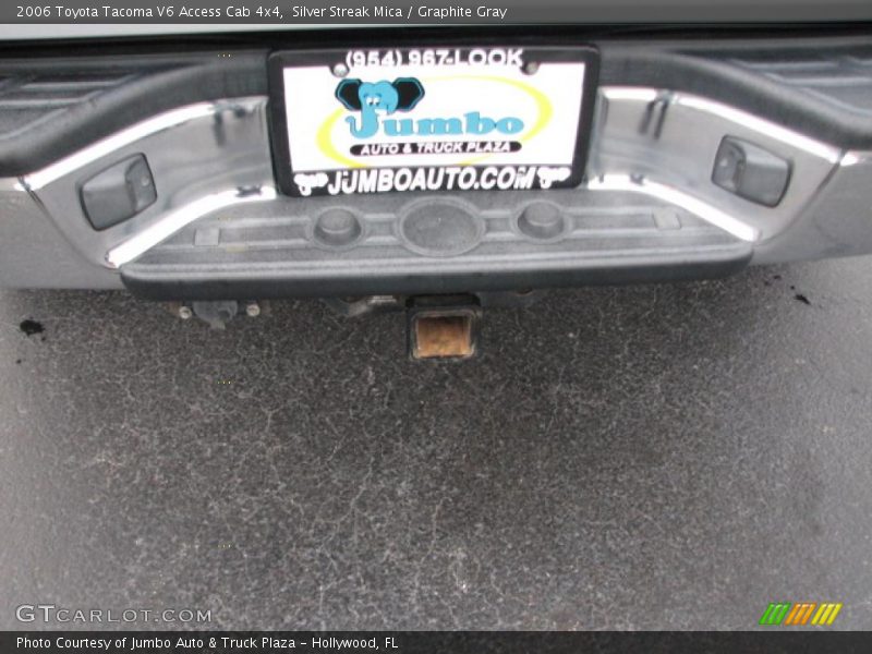 Silver Streak Mica / Graphite Gray 2006 Toyota Tacoma V6 Access Cab 4x4