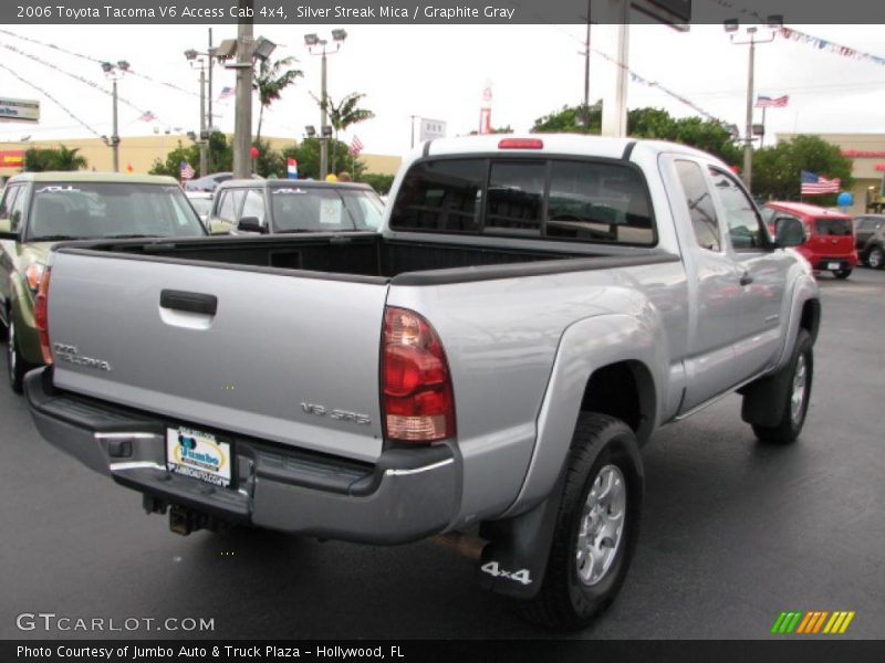 Silver Streak Mica / Graphite Gray 2006 Toyota Tacoma V6 Access Cab 4x4
