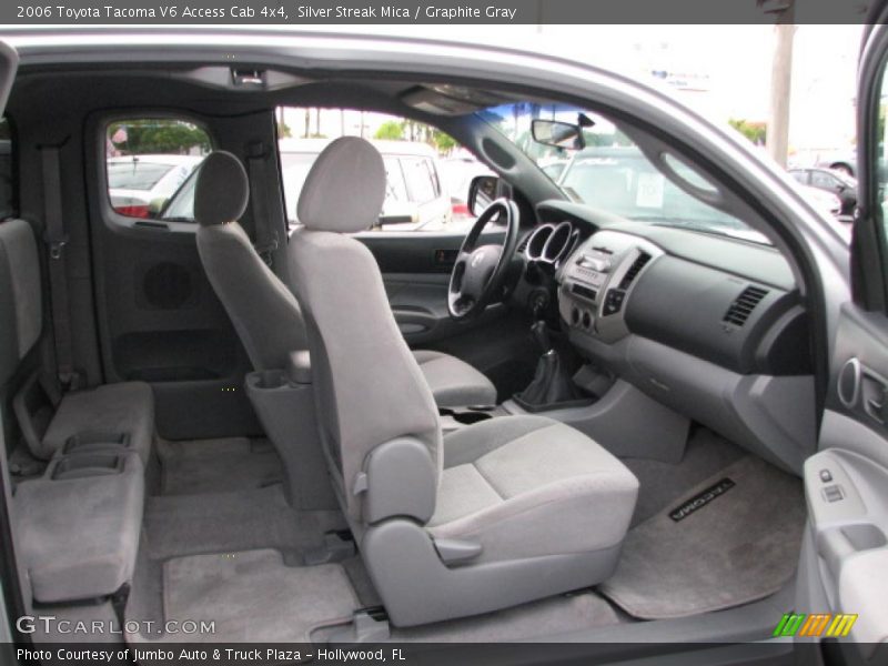 Silver Streak Mica / Graphite Gray 2006 Toyota Tacoma V6 Access Cab 4x4