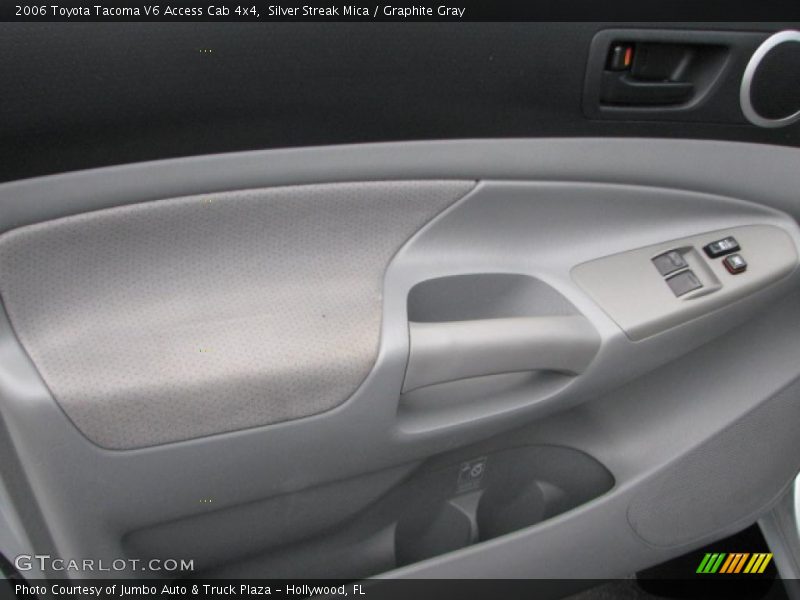 Silver Streak Mica / Graphite Gray 2006 Toyota Tacoma V6 Access Cab 4x4