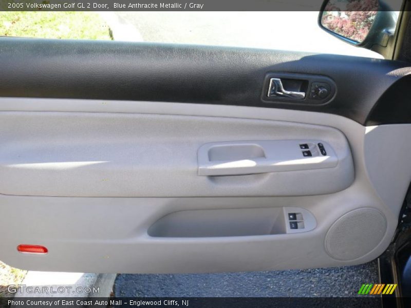 Blue Anthracite Metallic / Gray 2005 Volkswagen Golf GL 2 Door