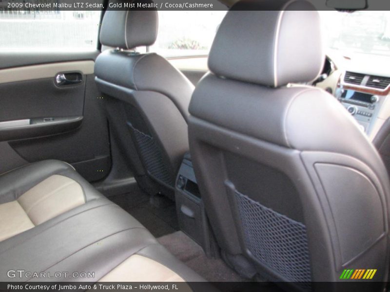 Gold Mist Metallic / Cocoa/Cashmere 2009 Chevrolet Malibu LTZ Sedan