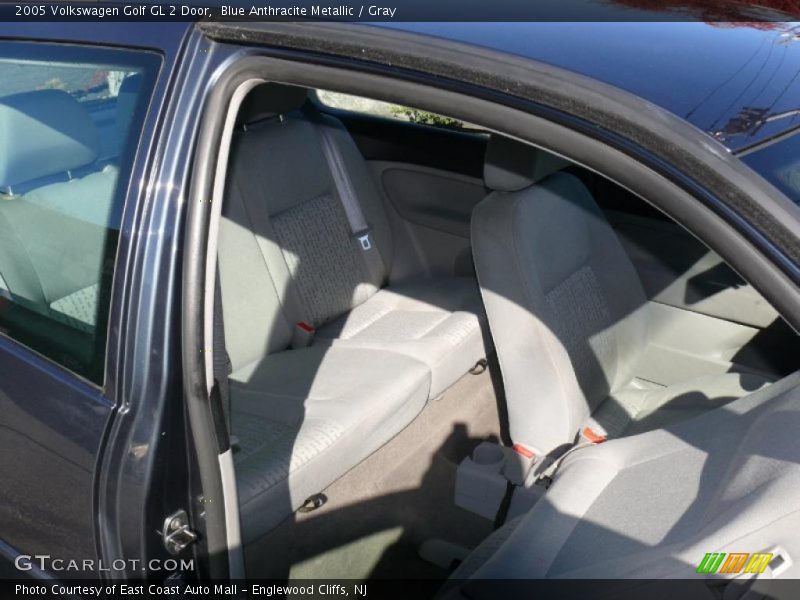Blue Anthracite Metallic / Gray 2005 Volkswagen Golf GL 2 Door