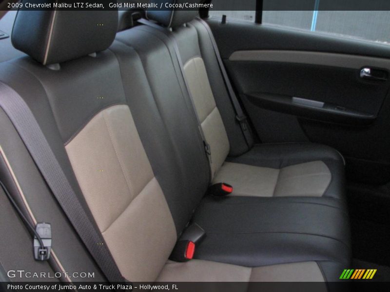 Gold Mist Metallic / Cocoa/Cashmere 2009 Chevrolet Malibu LTZ Sedan