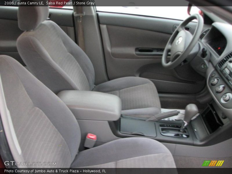 Salsa Red Pearl / Stone Gray 2006 Toyota Camry LE