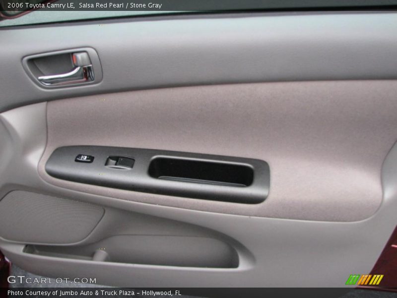Salsa Red Pearl / Stone Gray 2006 Toyota Camry LE
